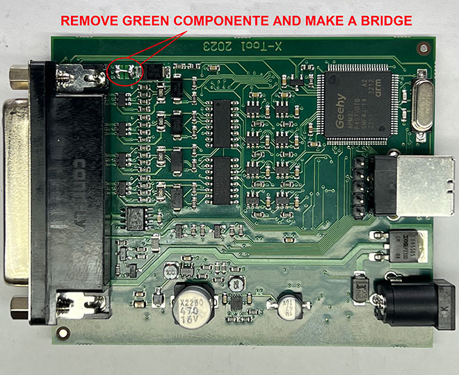 PCB modification v1