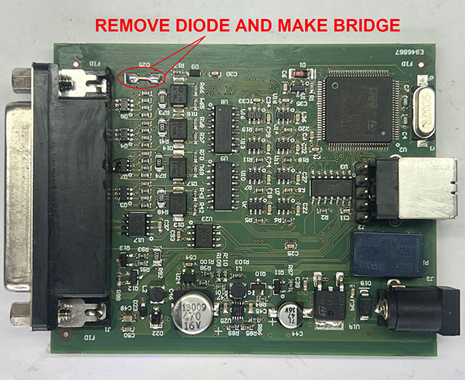 PCB modification v2